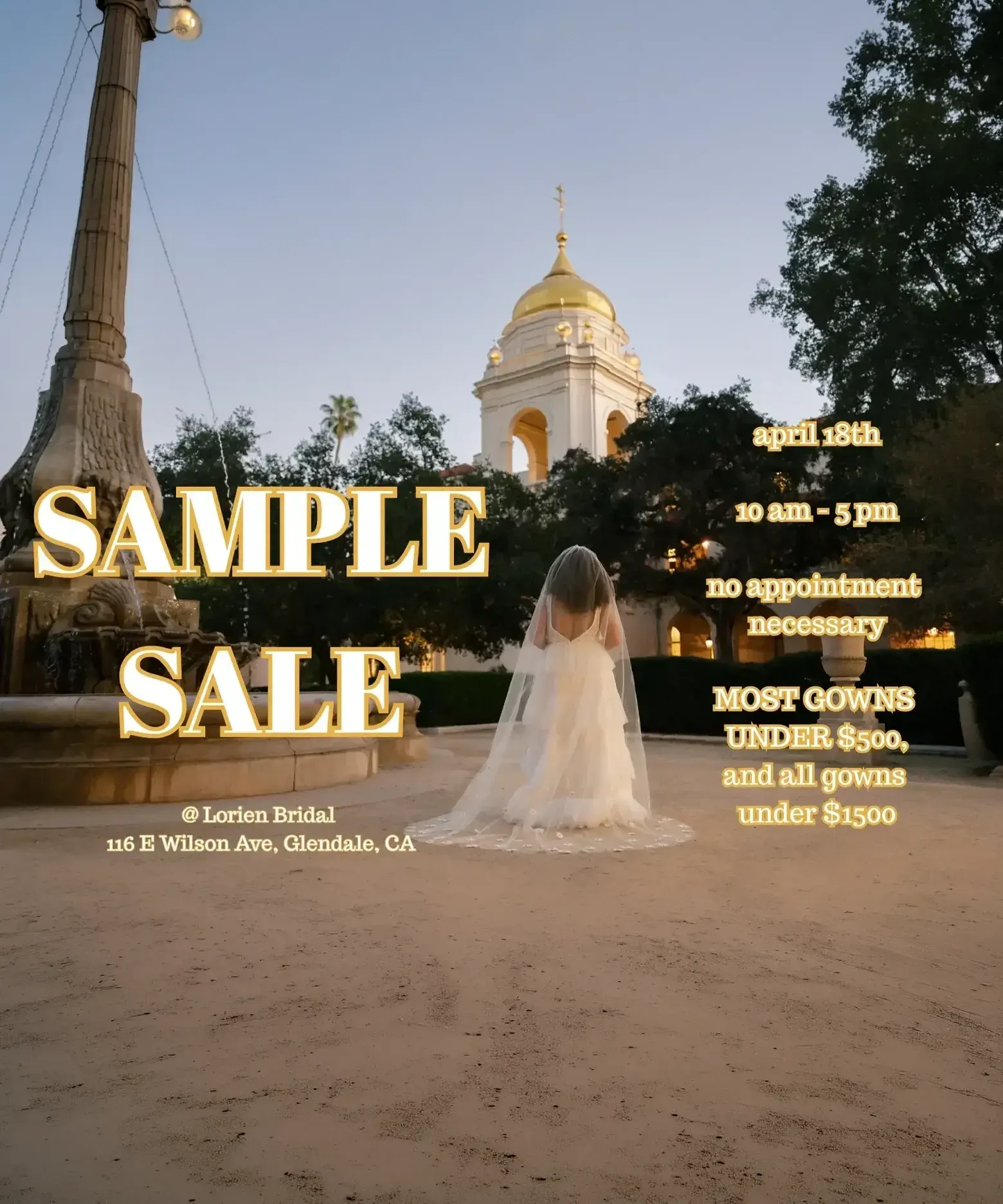 Sample Sale mobile banner