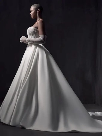 Maggie Sottero Style #ELTON LANE ELTON LANE #1 Ivory/Silver thumbnail