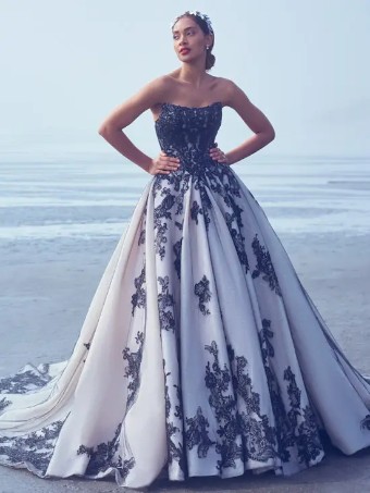 Maggie Sottero Style #NORVINIA NORVINIA #0 Black/Champagne thumbnail