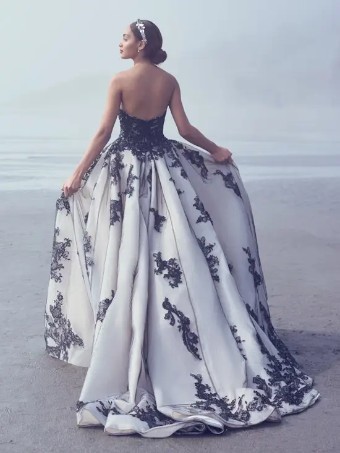 Maggie Sottero Style #NORVINIA NORVINIA #1 Black/Champagne thumbnail
