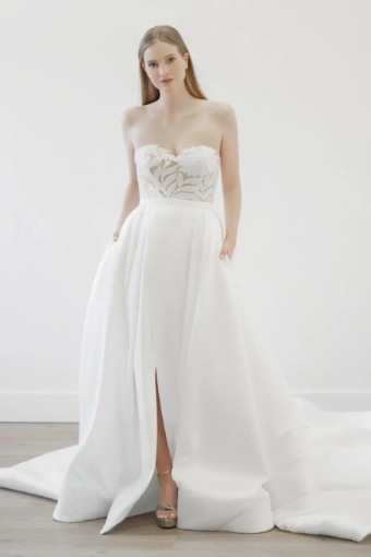 Wtoo by Watters Style #11820 June (Dress&Skirt) #0 Ivory/Nude thumbnail