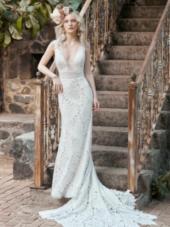 Maggie Sottero Style #20MC736 Burke #0 Ivory Over nude thumbnail