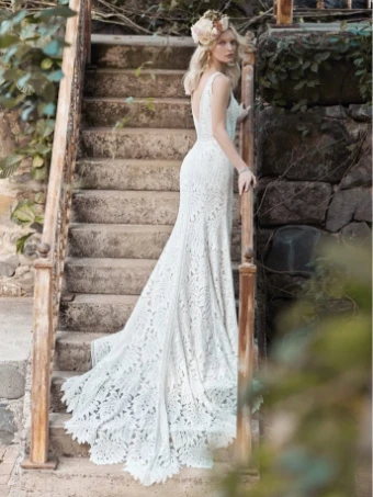 Maggie Sottero Style #20MC736 Burke #1 Ivory Over nude thumbnail