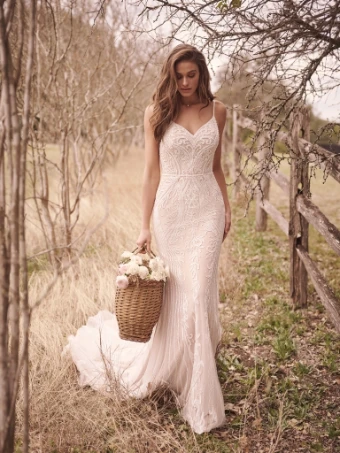 Maggie Sottero Style #22MK934A01 Ambreal #0 Ivory over Soft Pearl thumbnail