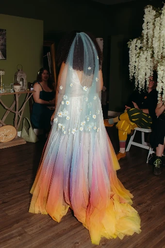 Canvas Bridal Style #DAISY COLOR TULLE DAISY COLOR TULLE #3 thumbnail