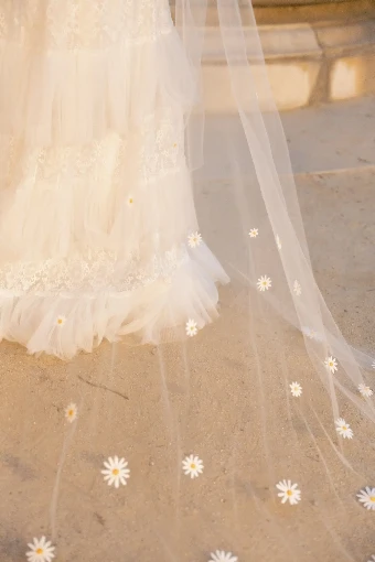 Canvas Bridal Style #DAISY IVORY TULLE DAISY IVORY TULLE #4 thumbnail