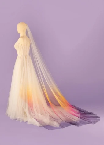 Canvas Bridal Style #OMBRE CLASSIC VEIL OMBRE CLASSIC VEIL #3 thumbnail