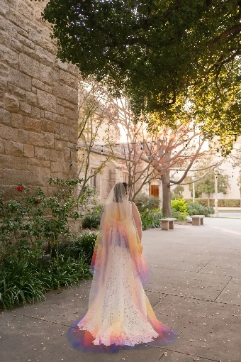 Canvas Bridal Style #OMBRE DROP VEIL OMBRE DROP VEIL #6 thumbnail