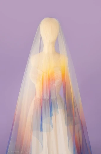 Canvas Bridal Style #OMBRE DROP VEIL OMBRE DROP VEIL #3 thumbnail