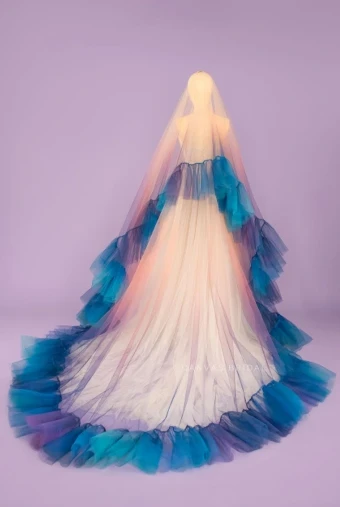 Canvas Bridal Style #RUFFLE OMBRE RUFFLE OMBRE #5 thumbnail