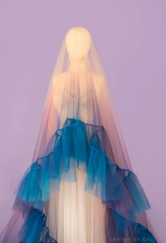 Canvas Bridal Style #RUFFLE OMBRE RUFFLE OMBRE #4 thumbnail
