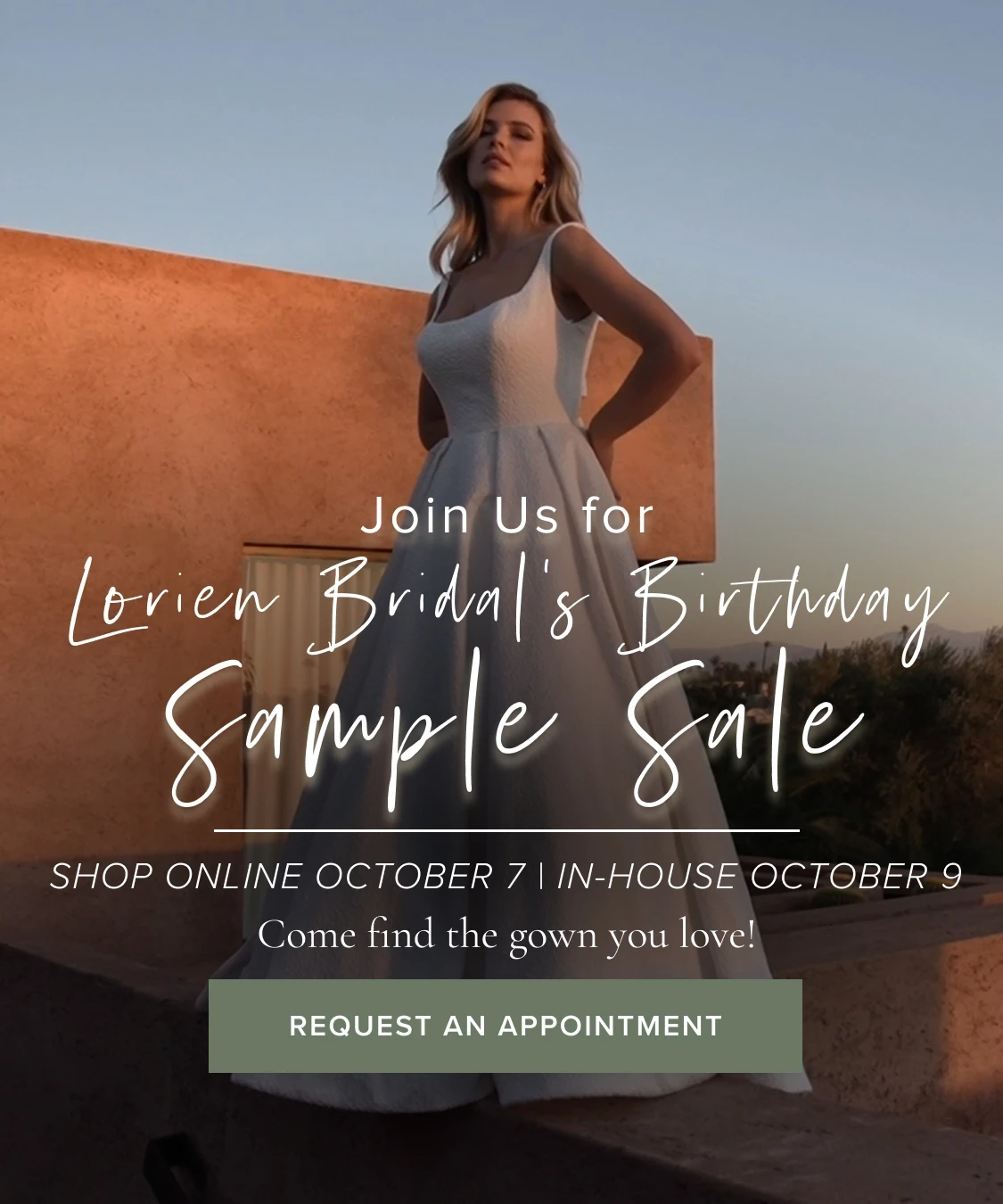 Birthday Sample Sale