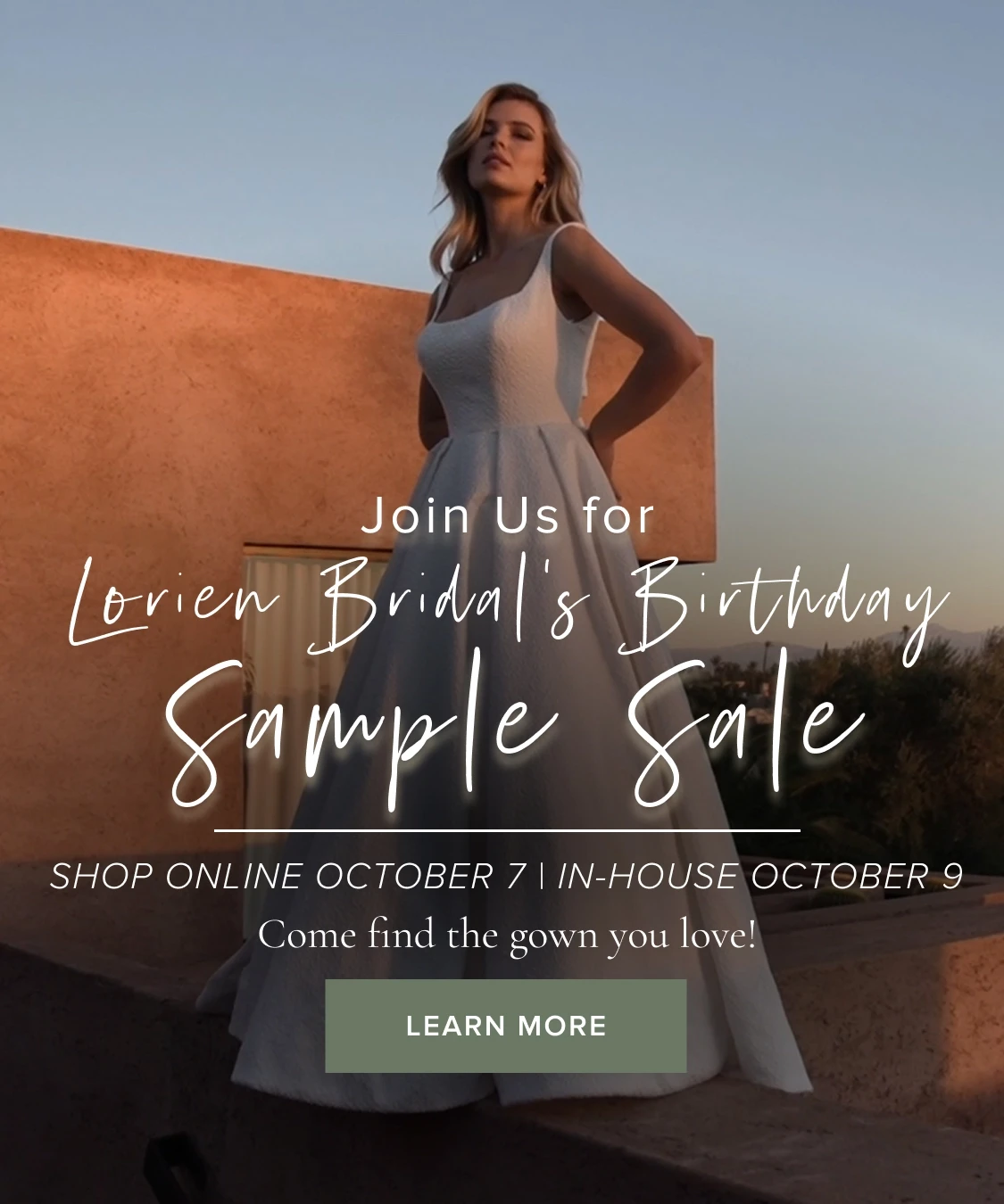 Birthday Sample Sale